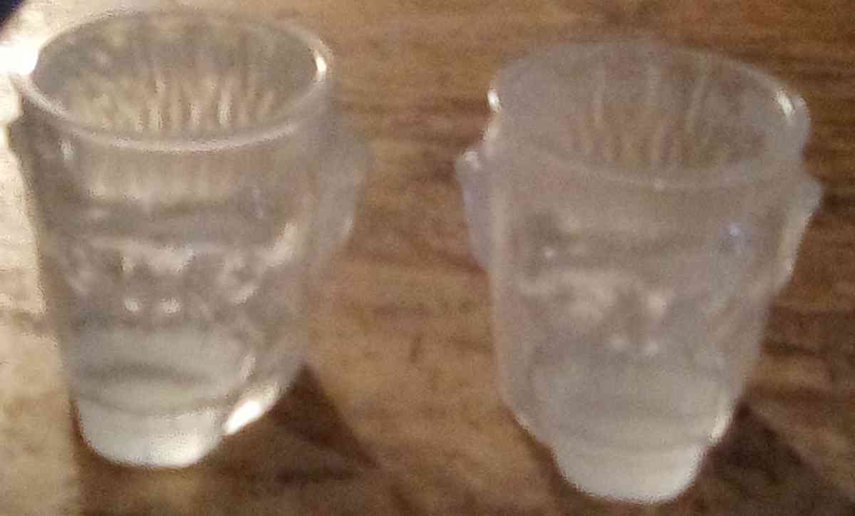 3D gorilla head shot glasses glow in the dark UV