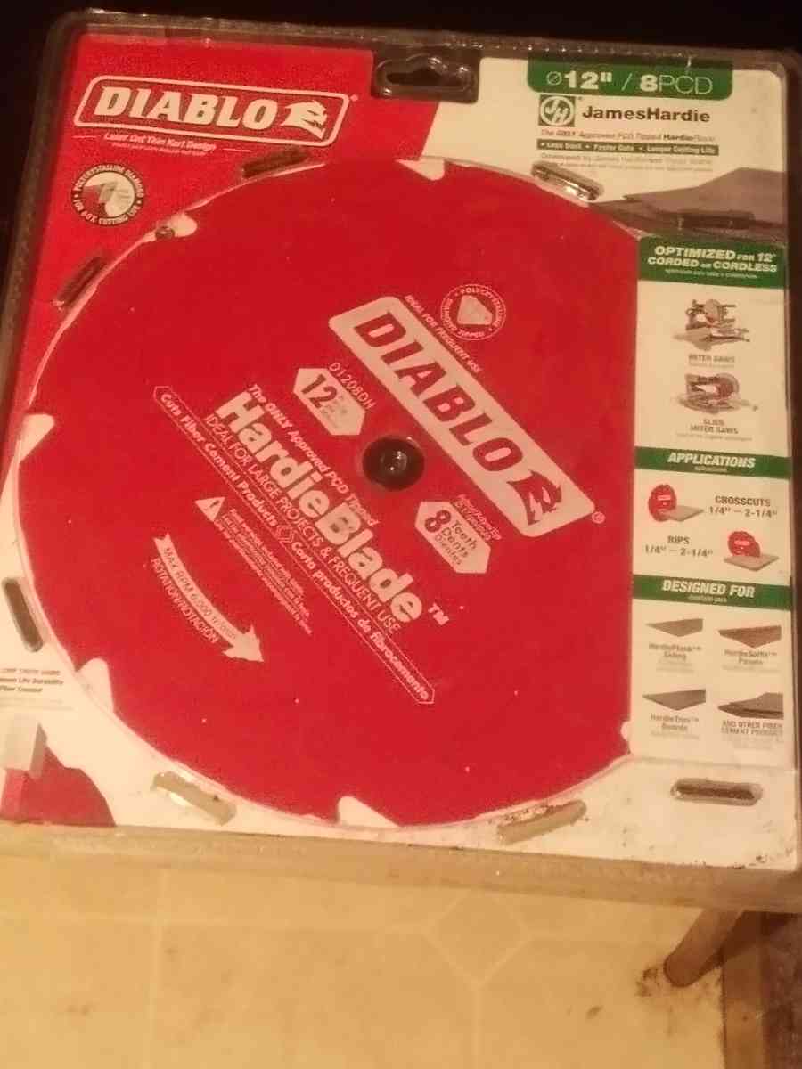 12 in diablo Hardie blades