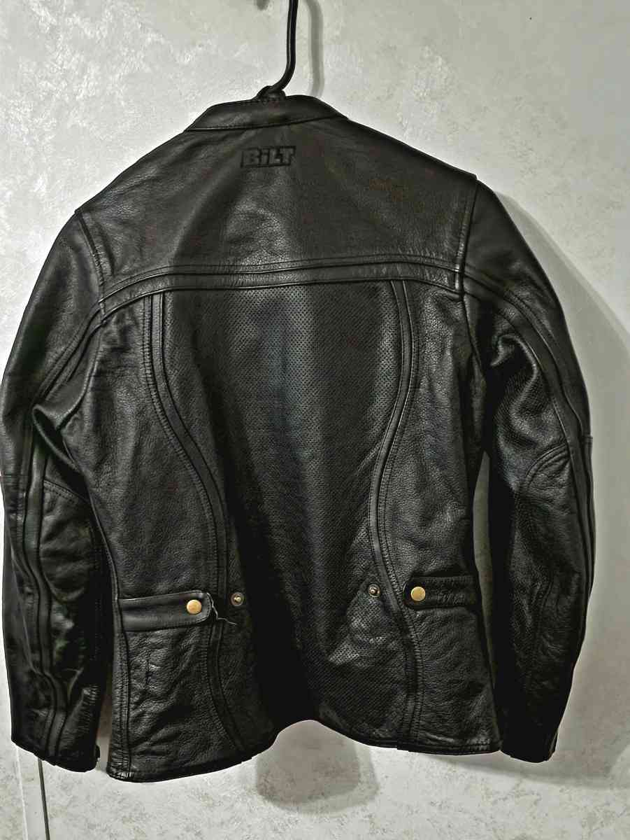 Bilt leather motorcycle jacket