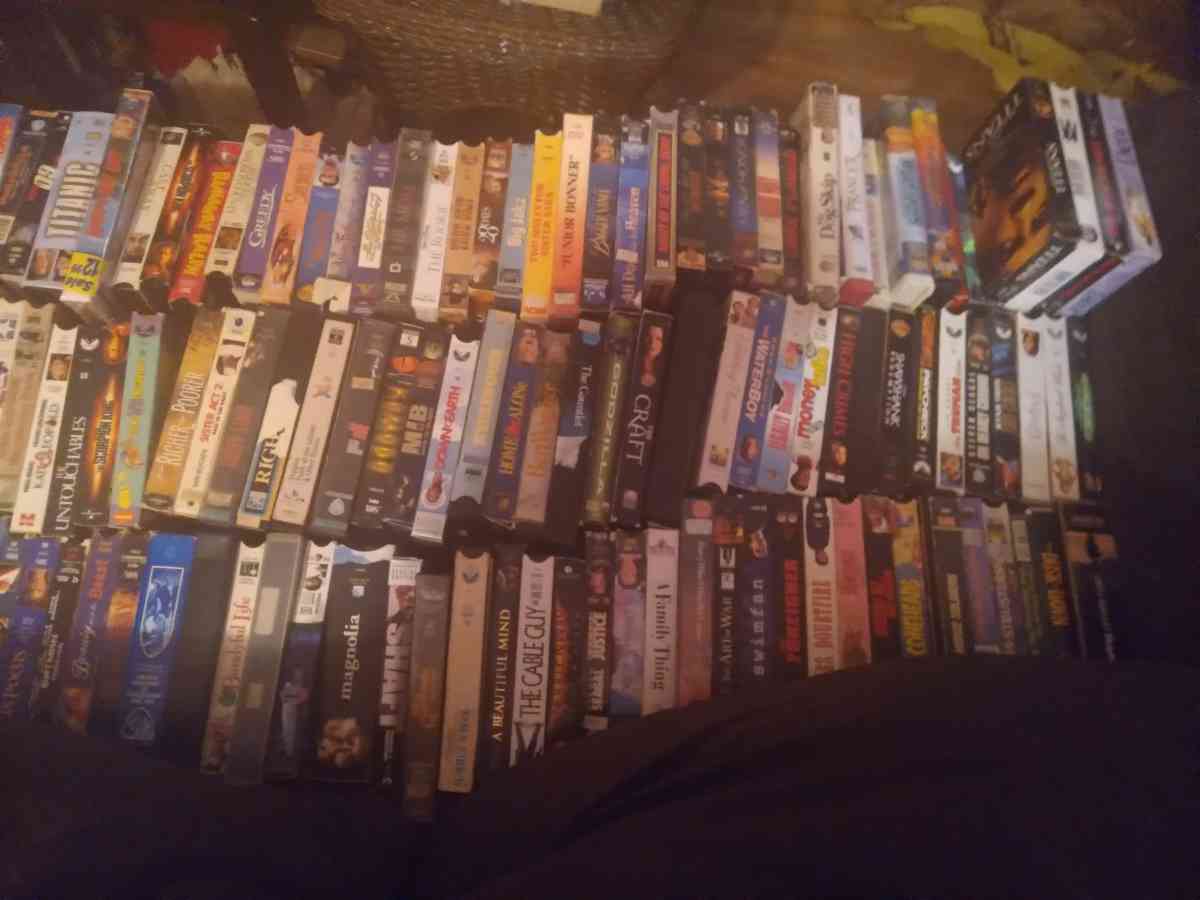 264 VHS tapes