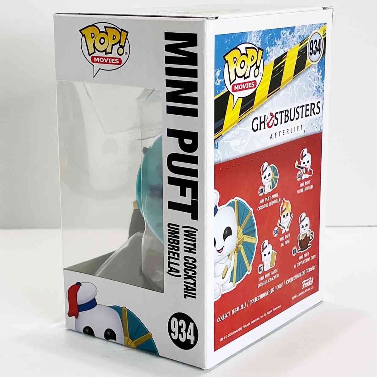 934 Mini Puft w Umbrella Funko Pop Ghostbusters MIB