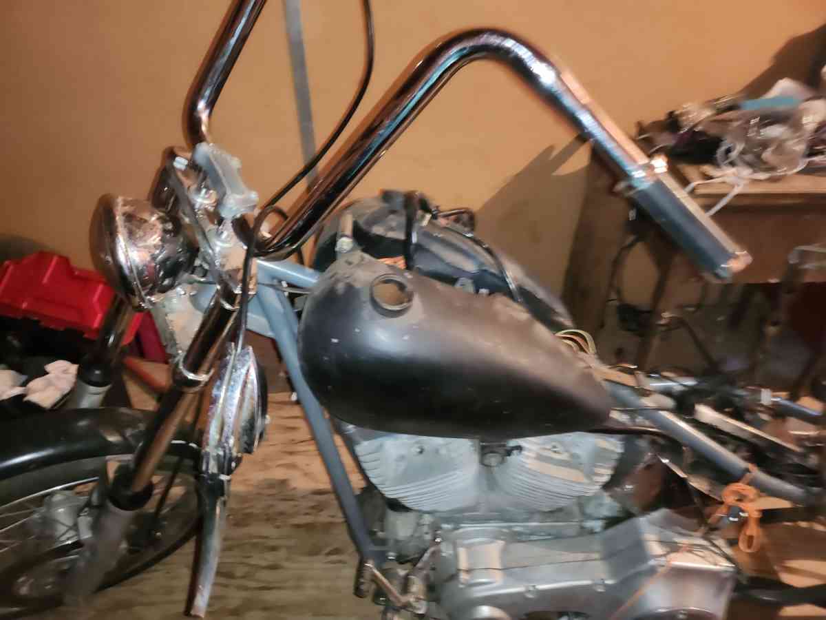 Harley Davidson Softail hard tail