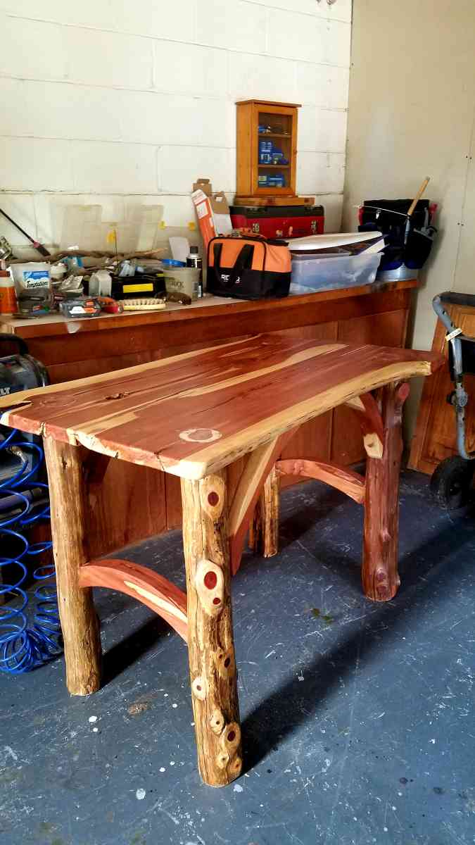 table  handmade  table  cedar
