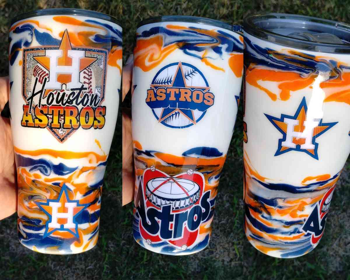 Houston Astros Stainless Steel Tumbler