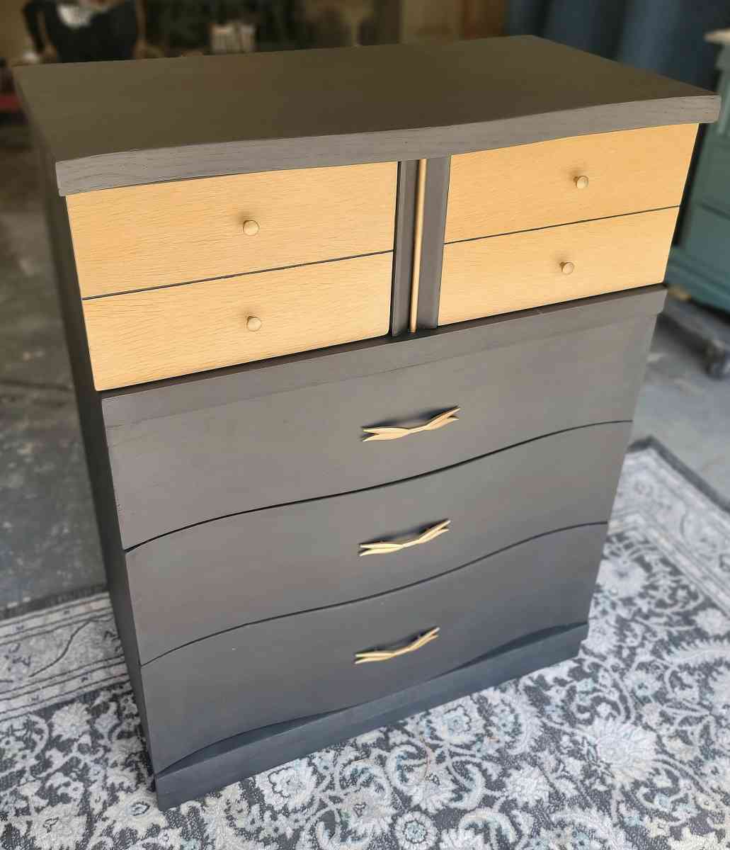 MCM Tallboy dresser