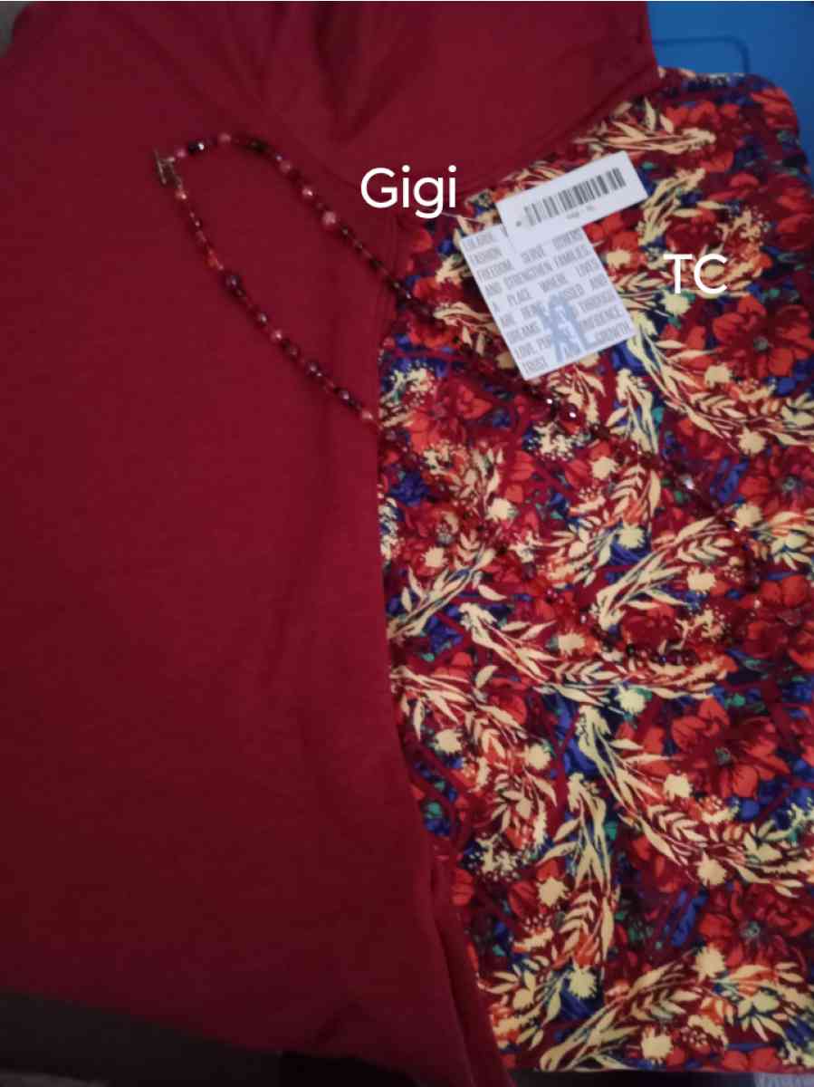 NWT LuLaRoe XL tops and TC leggings 28 each