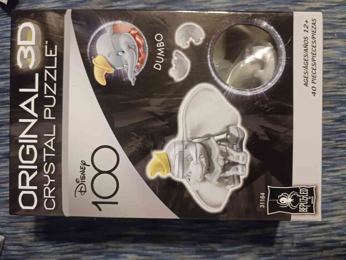 3d puzzles Little Mermaid Dumbo Micky and Mini Mouse