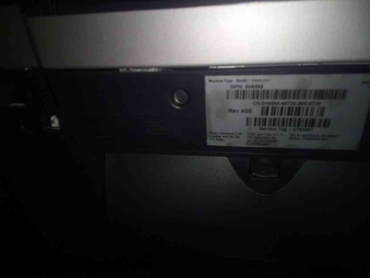 dell desktop computer fax machine receiver