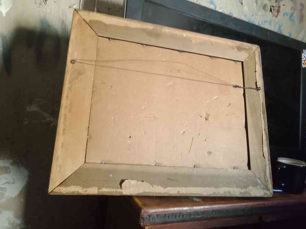 Eskimo original oil painting