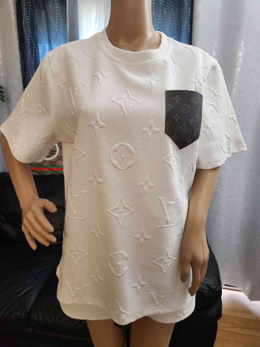 LV blouse and short
