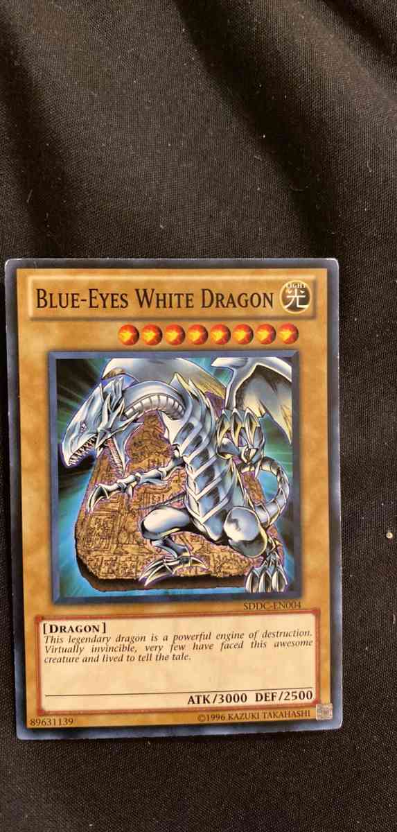 blue eyes white dragon