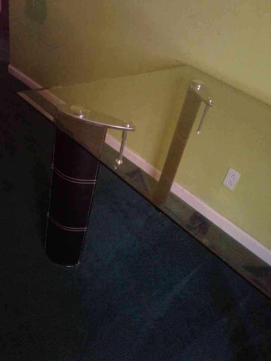 glass table 35 by 59