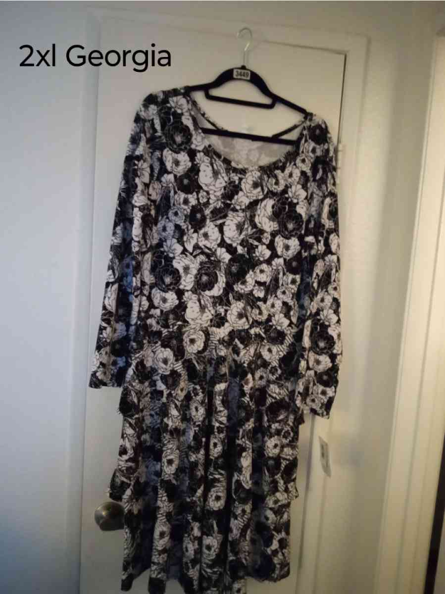 NWT LuLaRoe 2XL Dresses Fit size 22 to 24 info last pics