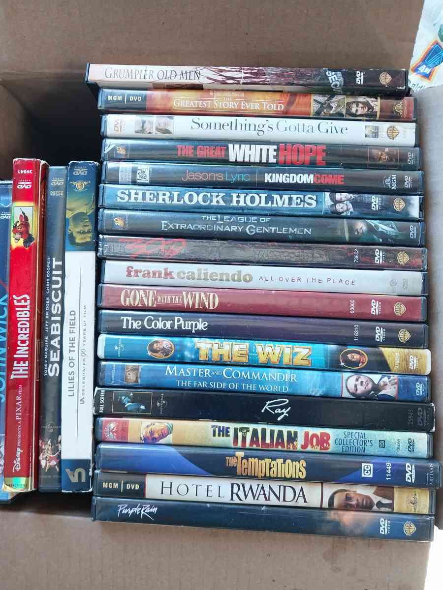 DVDs of types