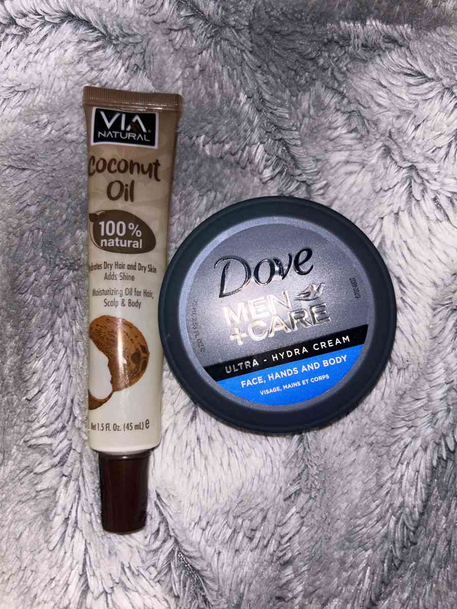 mens lotion oil set of two