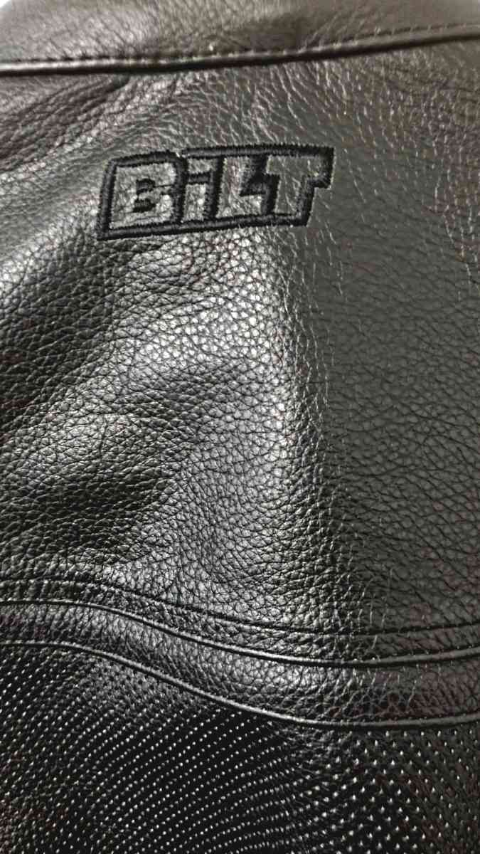 Bilt leather motorcycle jacket
