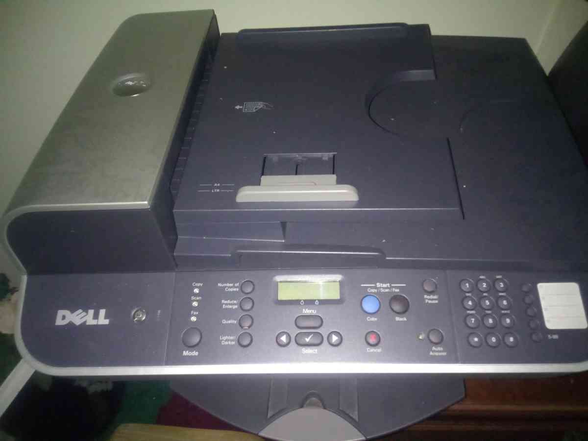 dell desktop computer fax machine receiver