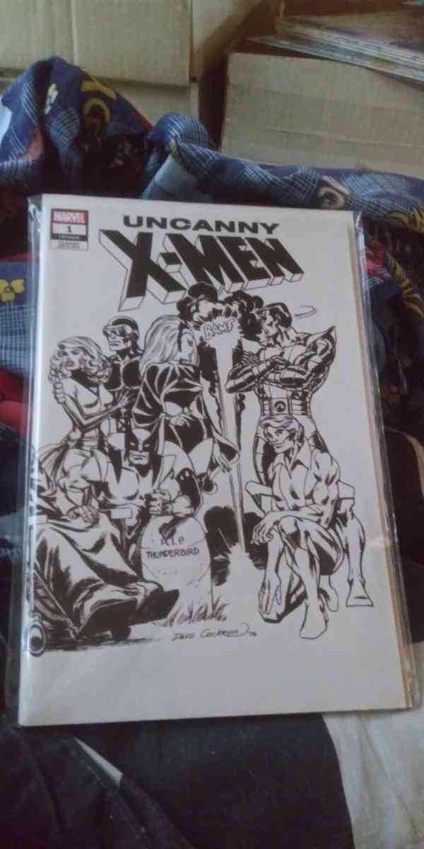 uncanny xmen 1 variant sketch