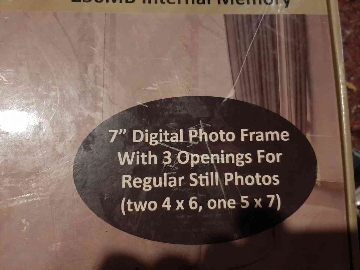 digital photo and video frame