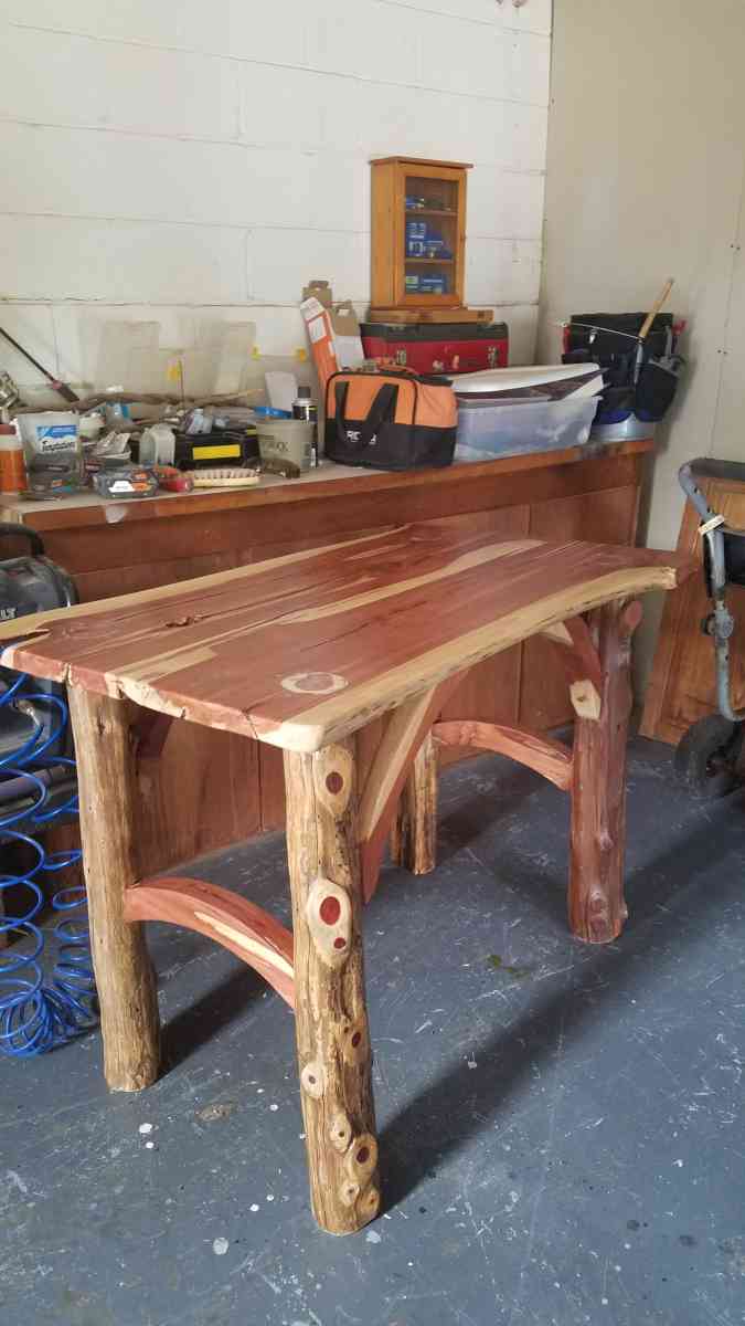 table  handmade  table  cedar