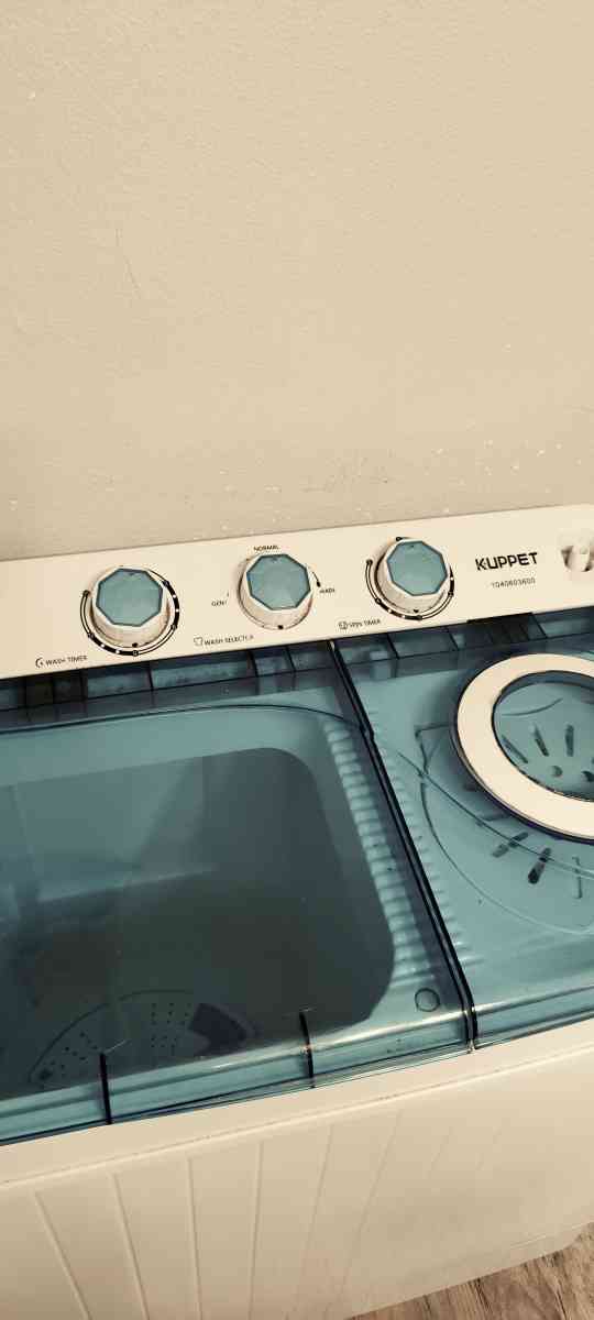 KUPPET Compact Twin Tub Portable Mini Washing Machine 26lbs