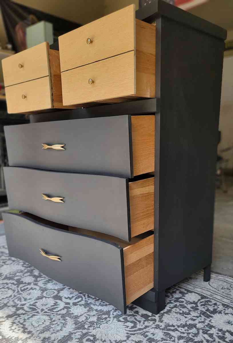 MCM Tallboy dresser