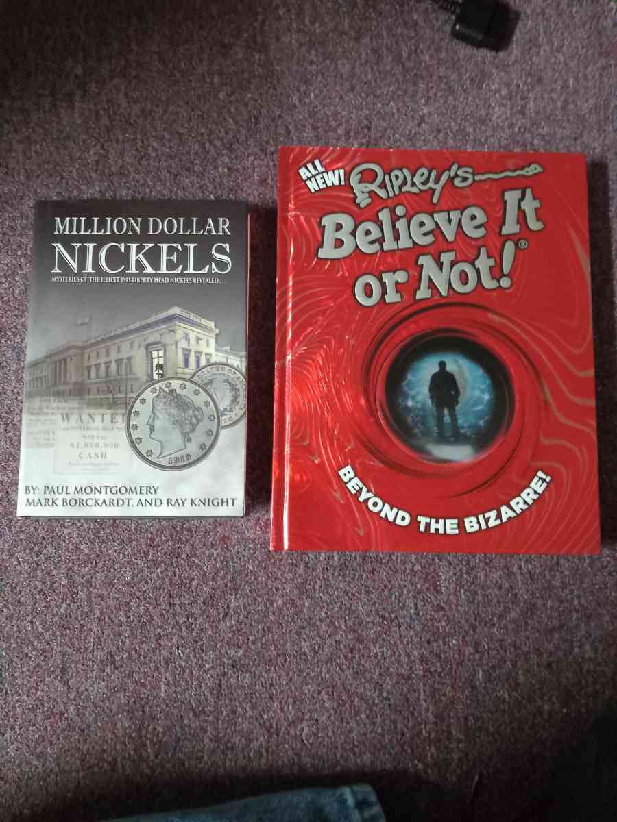 Books Million Dollar Nickels and Ripleys