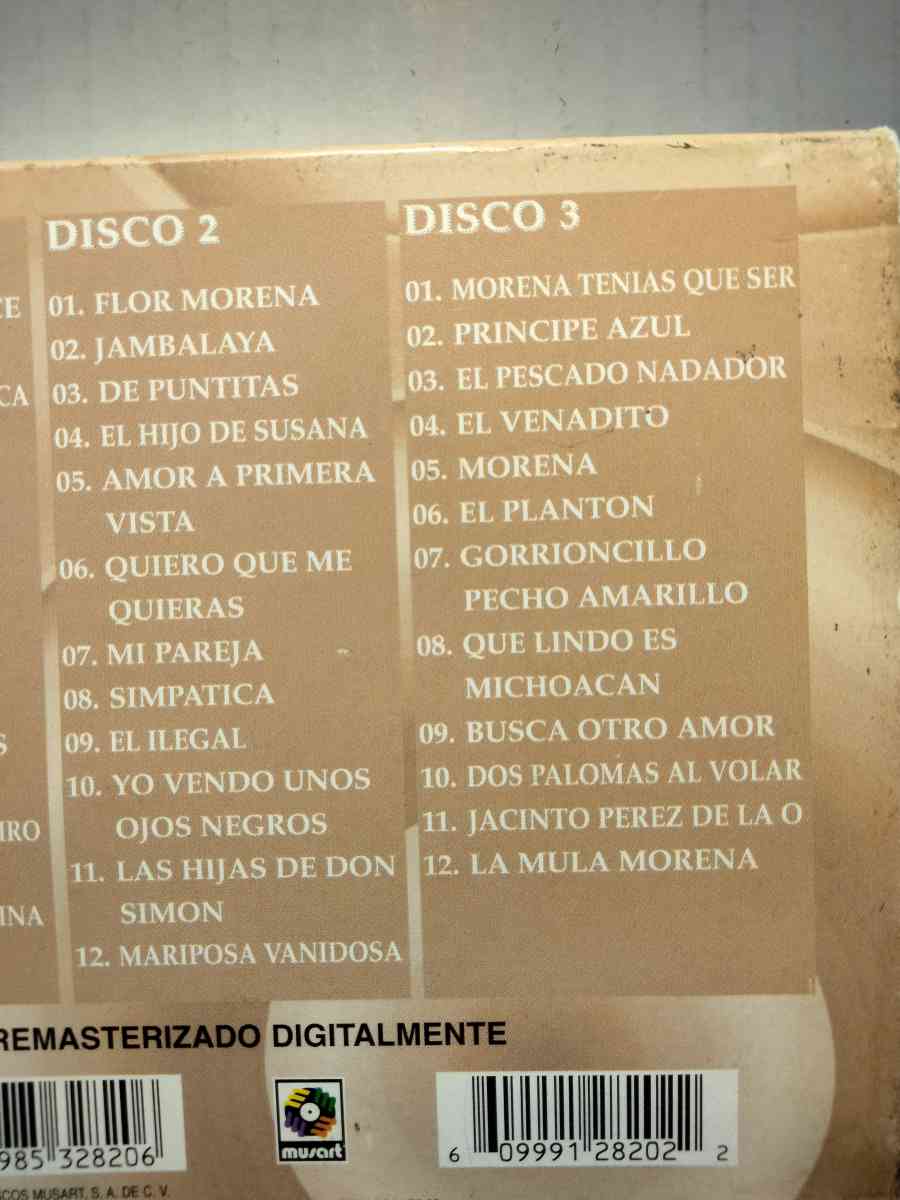 LOS FELINOS COLECCION DE 3 CDS USADOS EN EXC COND OPEN BOX