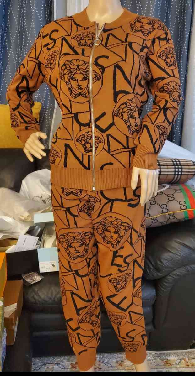 Versace pants and sweater