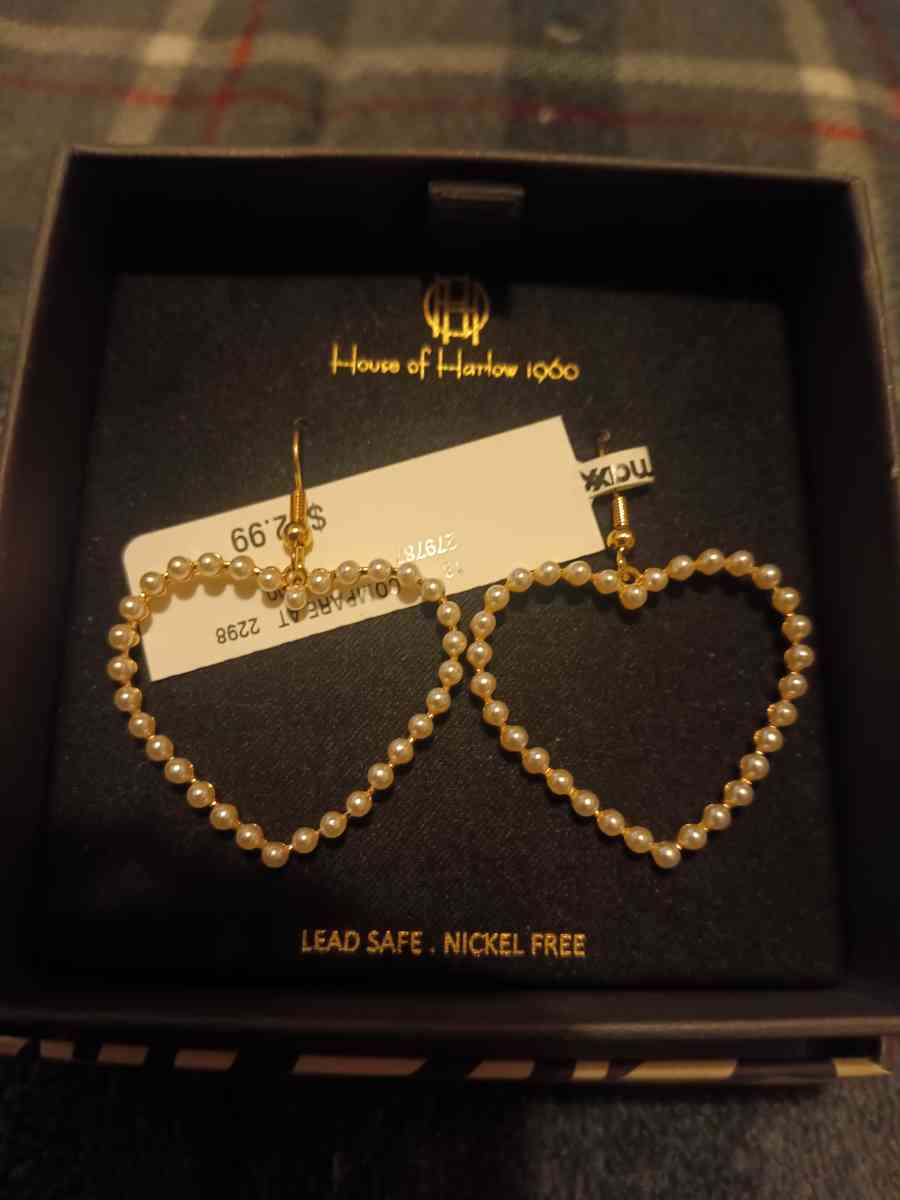 heart boot earrings sterling silver