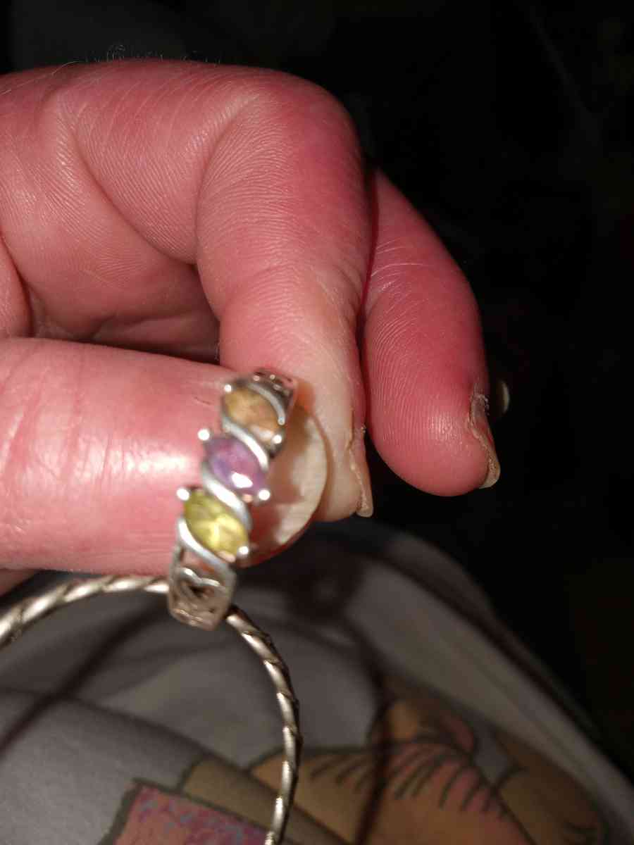 sterling silver moms  ring