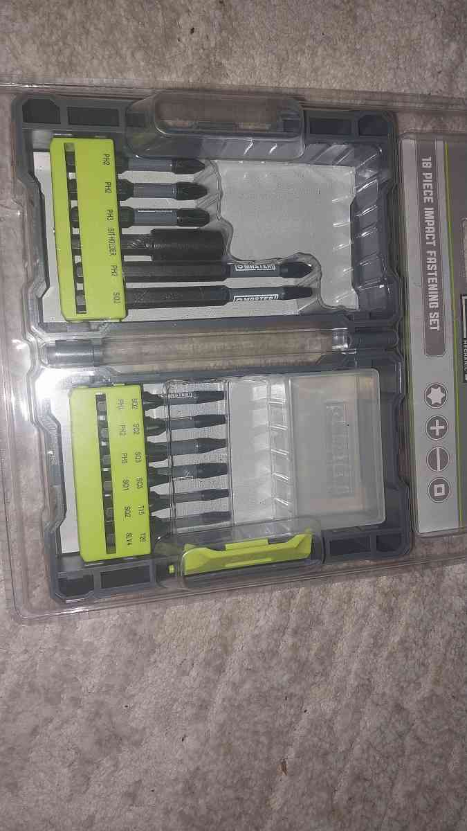 impact bit set fasteners