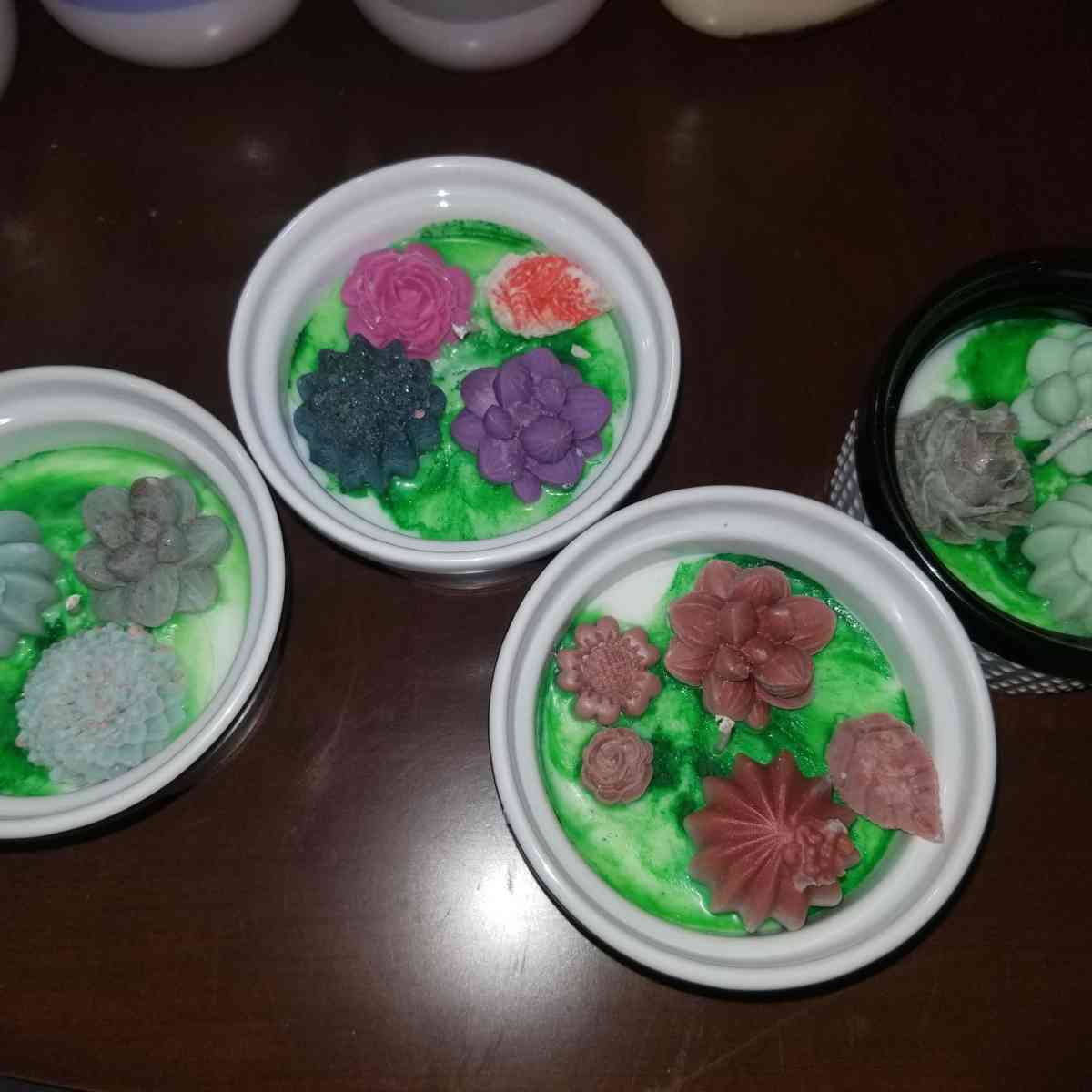 homemade handmade decor candles for the home