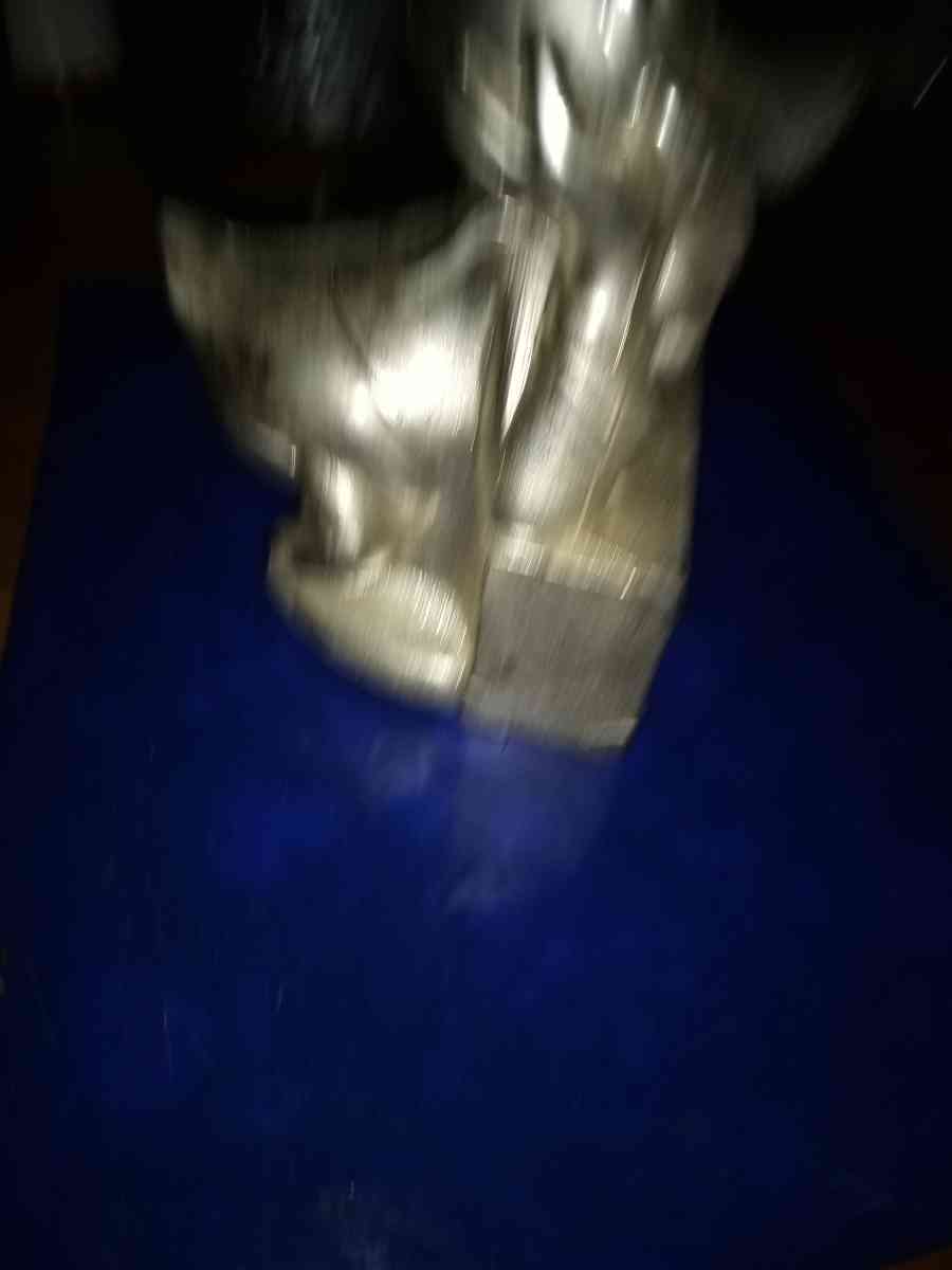 Donald Duck silver plated bank