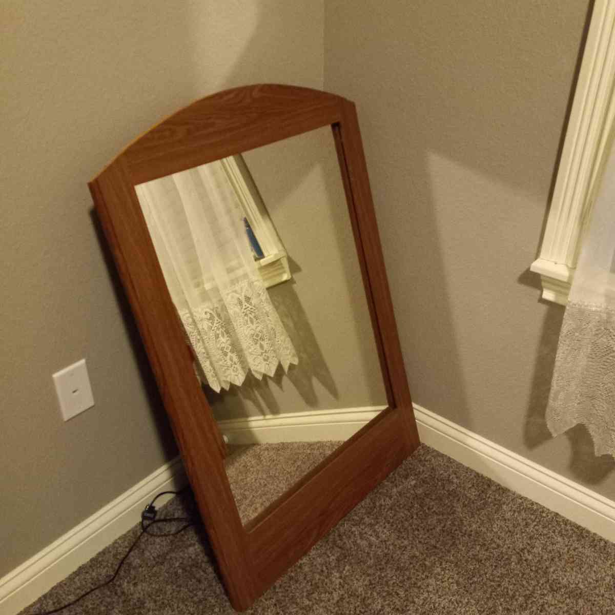 tell city dresser mirror