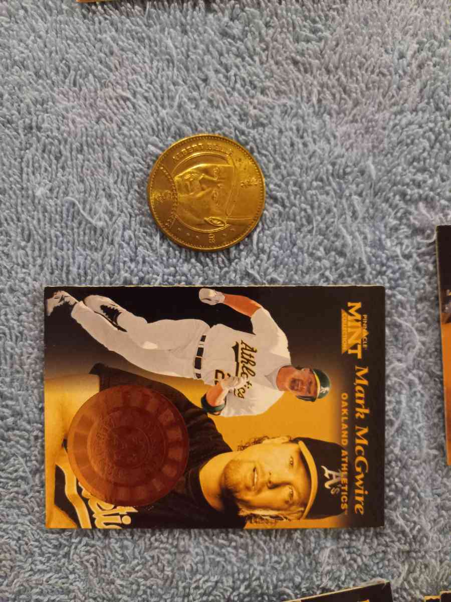 baseball cards mint collection with 50 coins