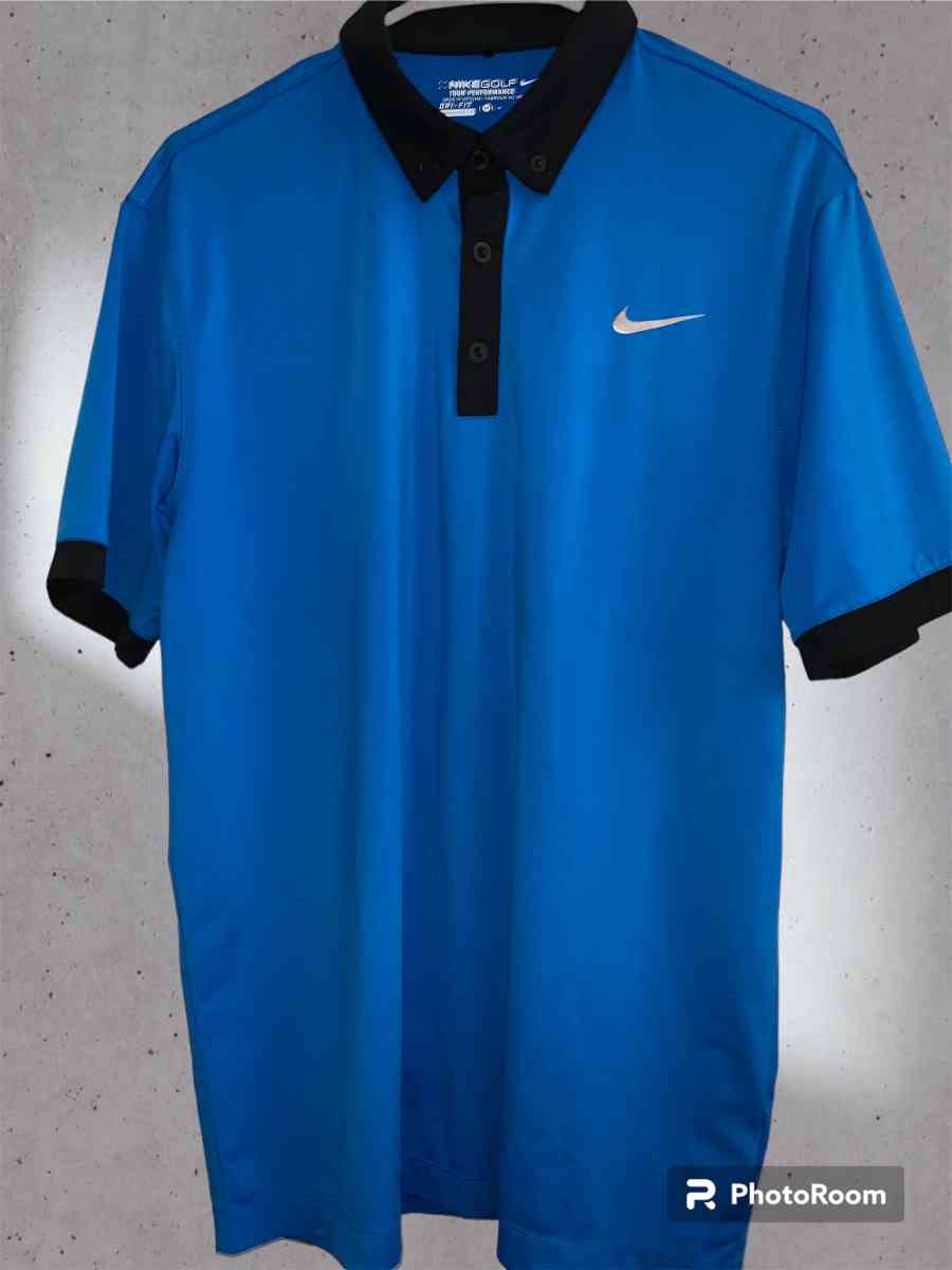 Nike Golf Tour Performance Dri Fit Size Medium Excellent Con