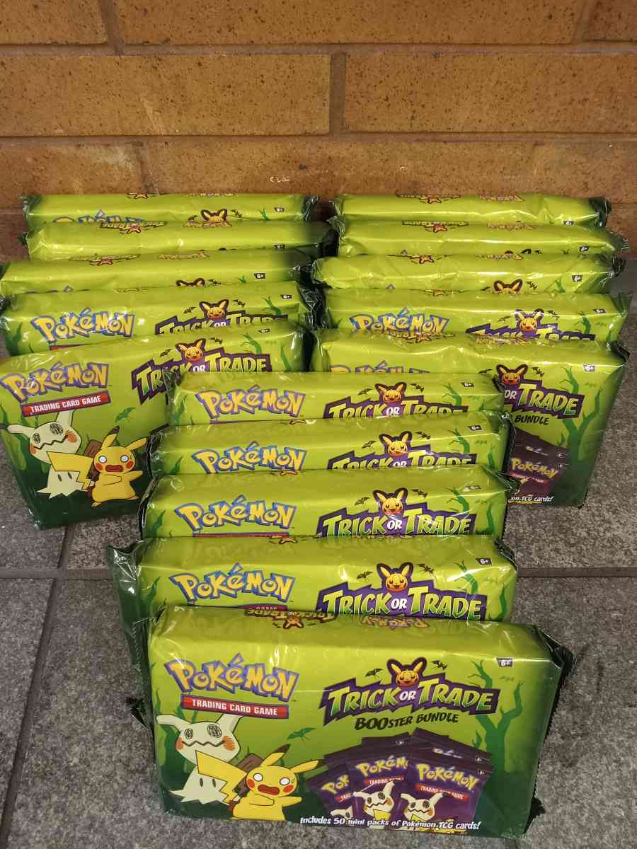 Pokemon Cards Halloween Booster Packs
