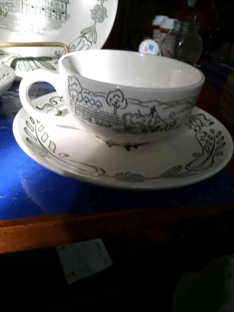 Buck County Service for 6 with extras