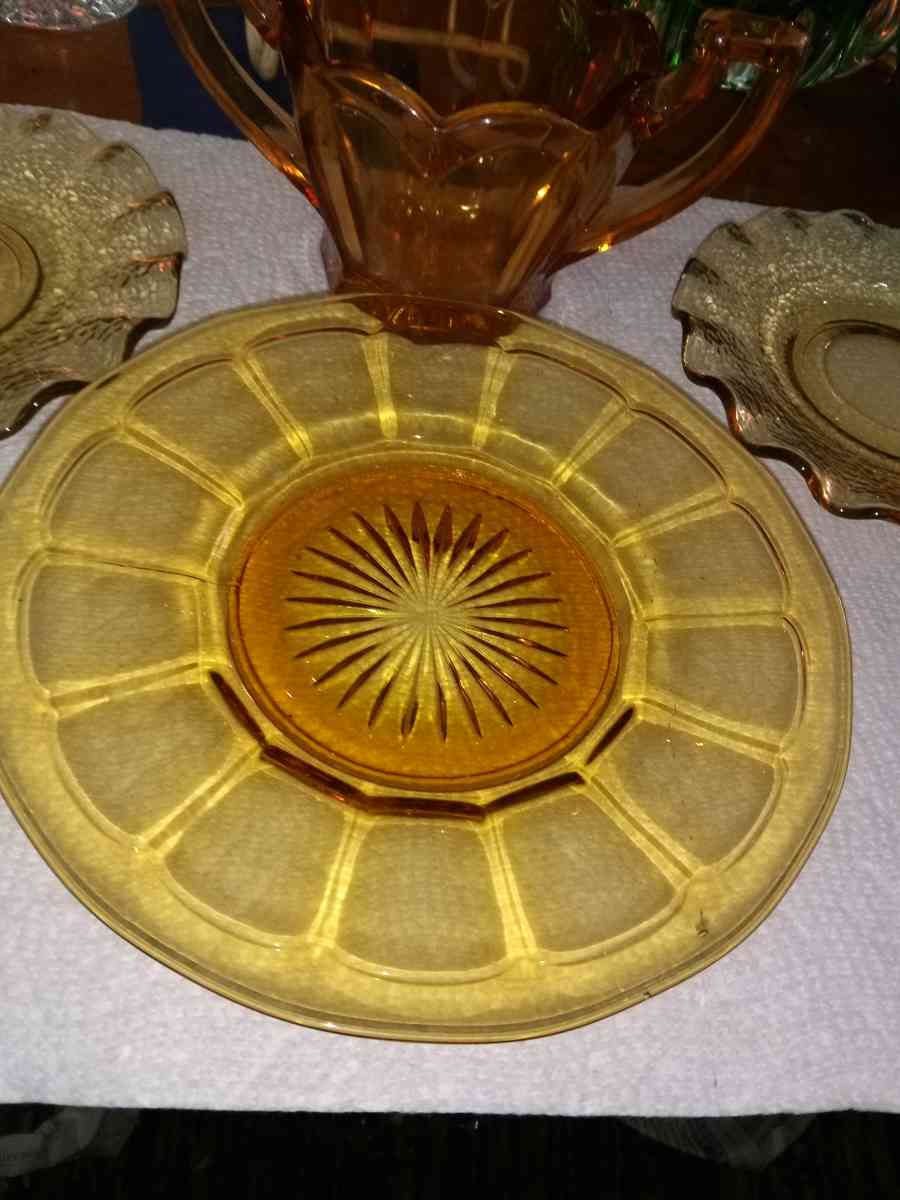 Amber Glass Lot