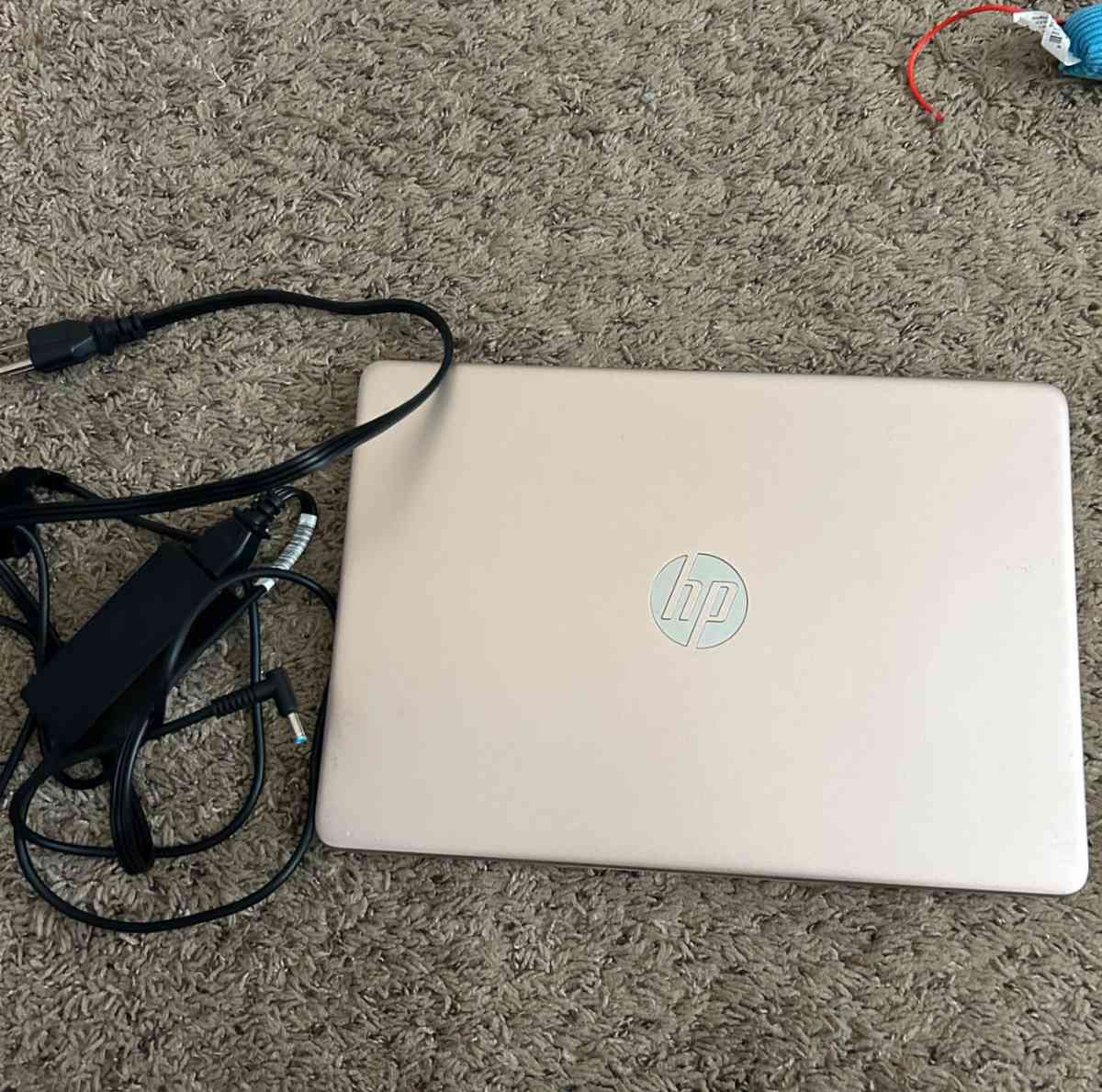 Rose Gold HP computer