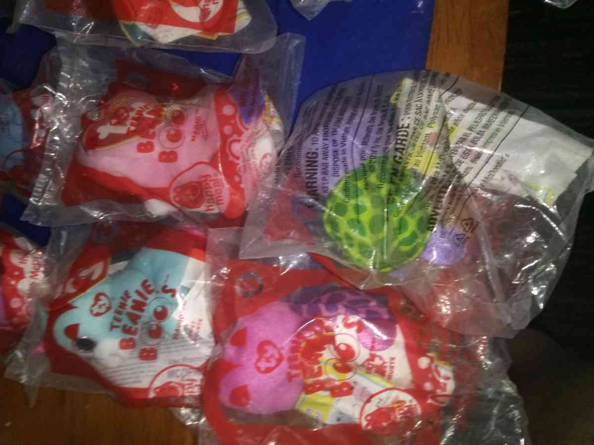 2 complete sets different colors of 2014 Teenie Beanie Boos