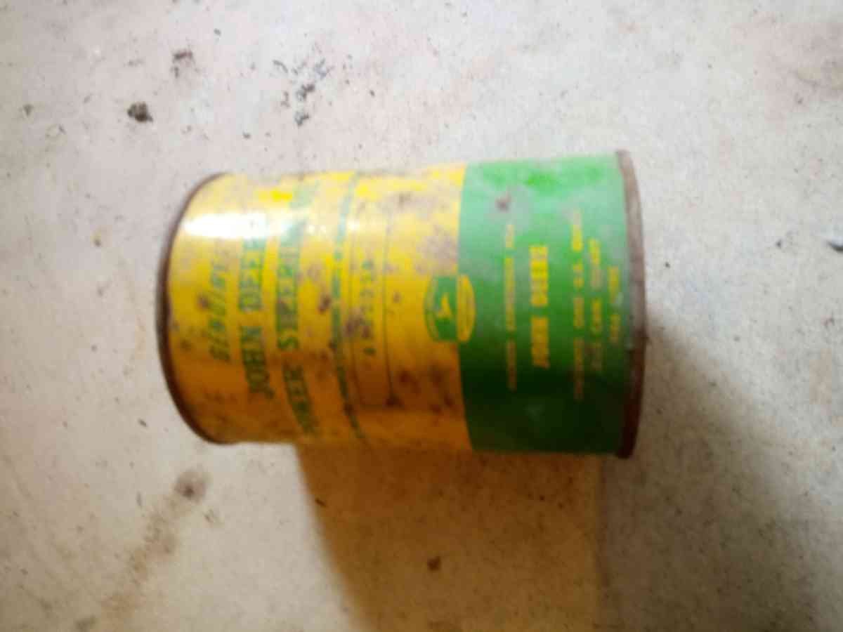 Vintage John Deer power steering fluid 1950
