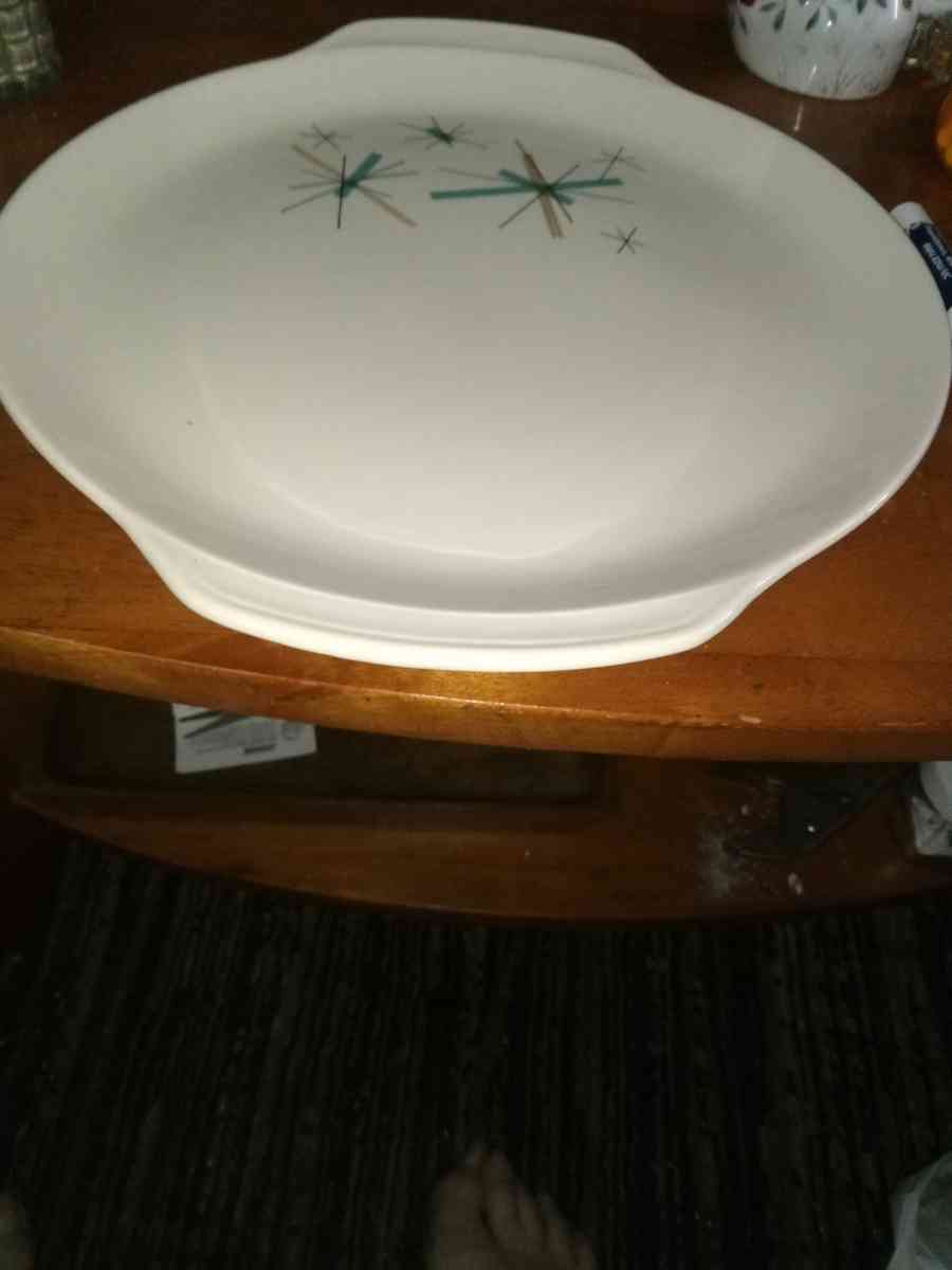Salem China NORTHSTAR LARGE handled platter