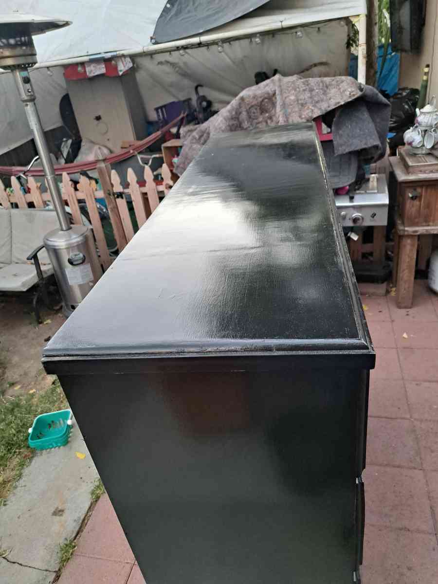 wooden dresser solid pine refurbished