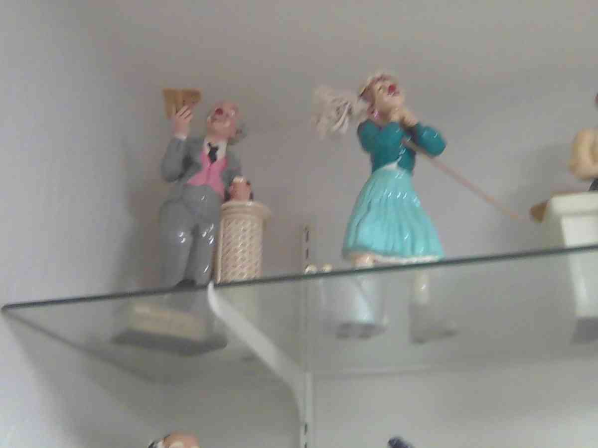 JUST FOR LAUGHS PORCELAIN FIGURINES