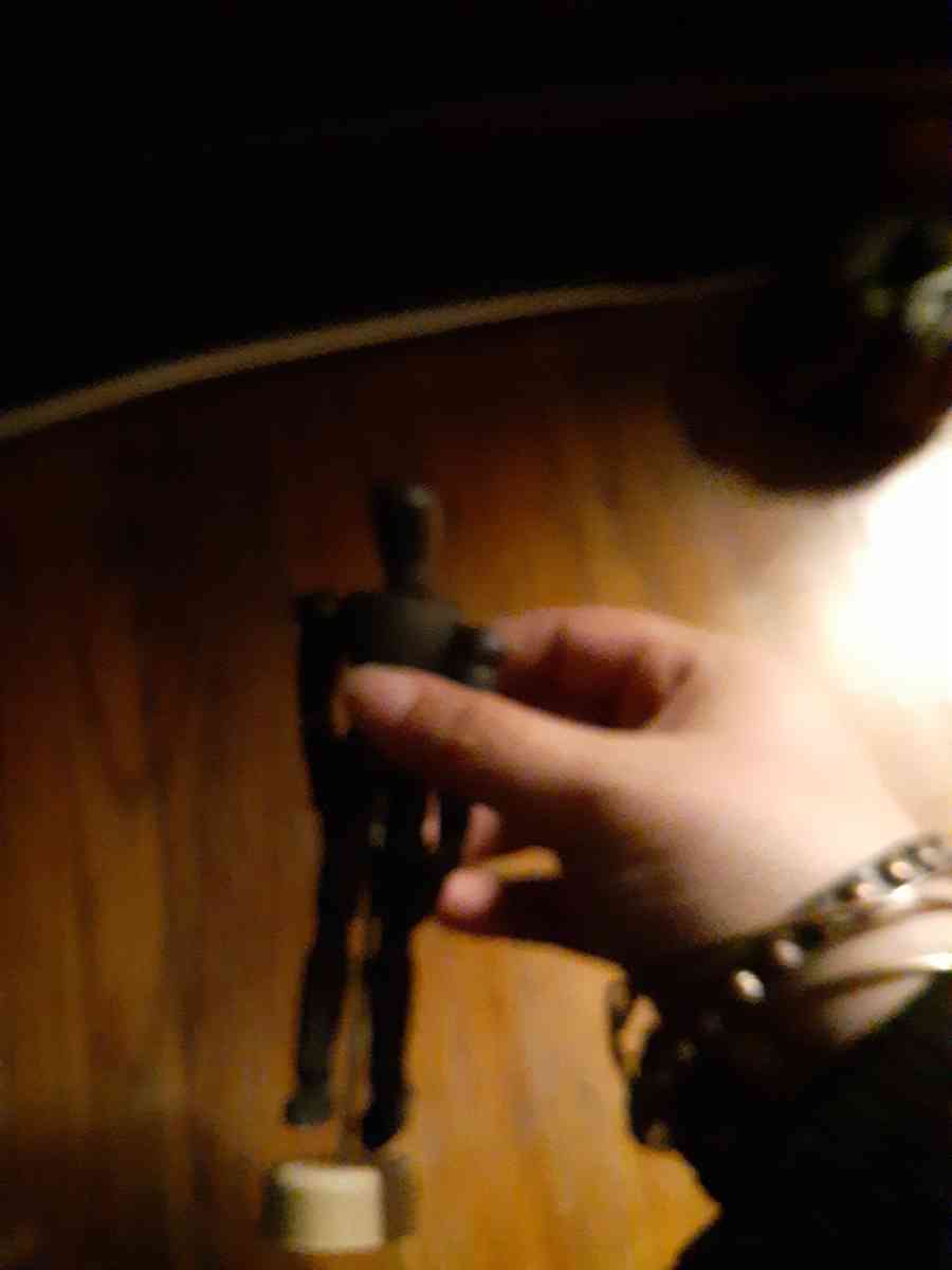 black mannequin doll