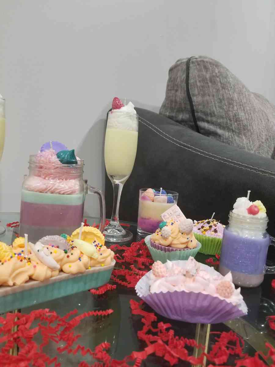 homemade handmade decor candles for the home