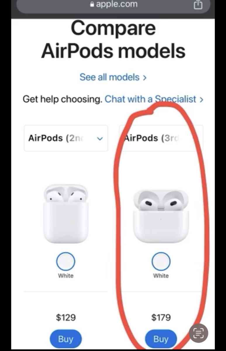 AirPods 3rd Gen