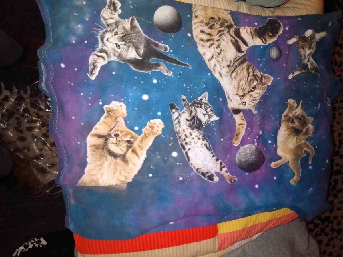 CATS IN SPACE TSHIRT